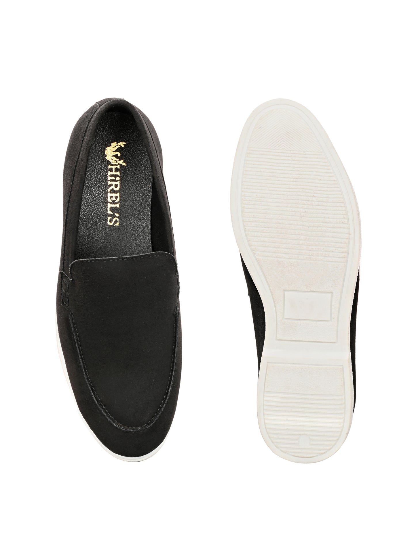 Mens Suede Slip On Loafers