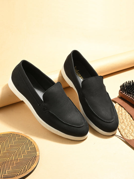 Mens Suede Slip On Loafers