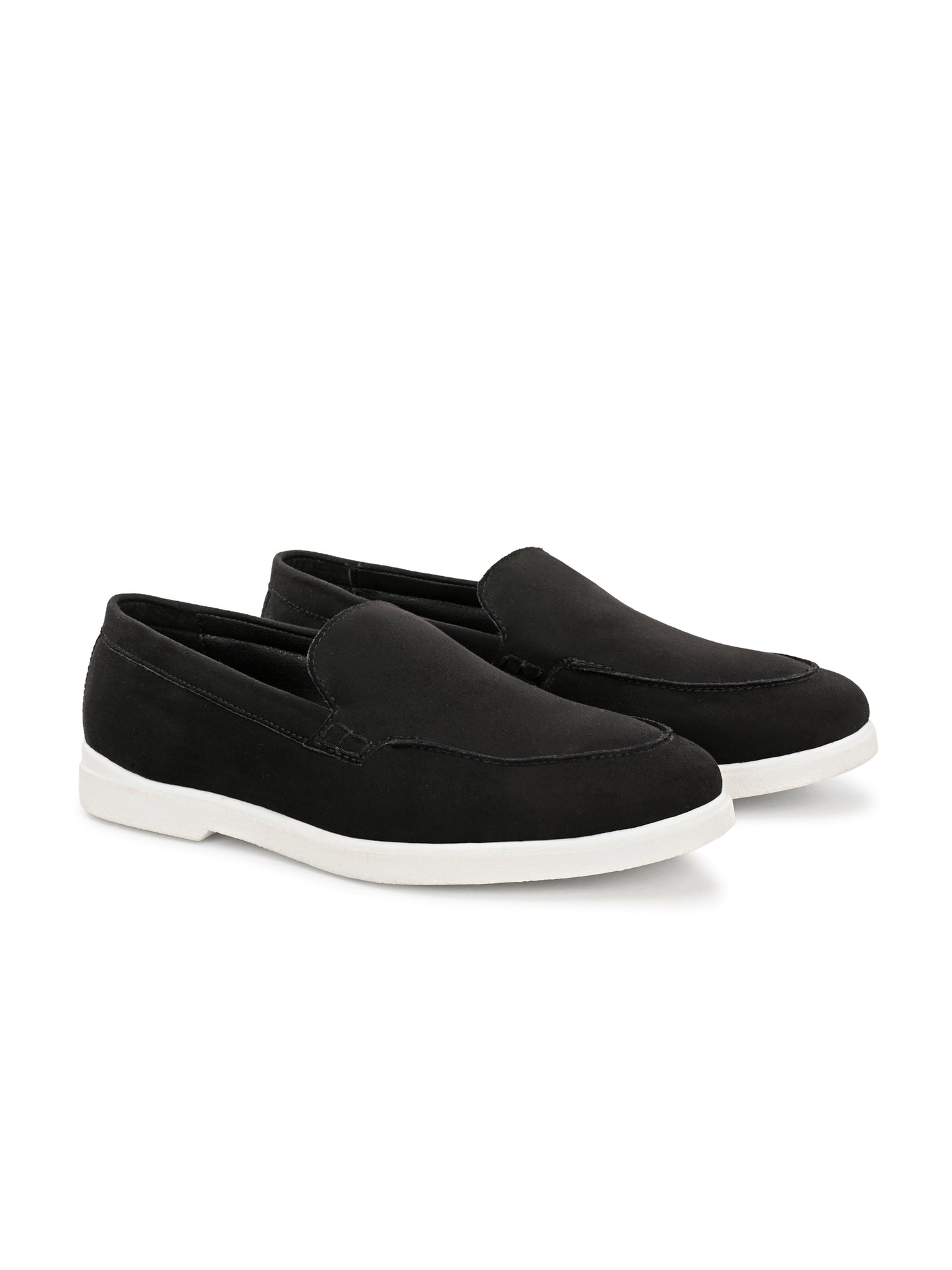 Mens Suede Slip On Loafers