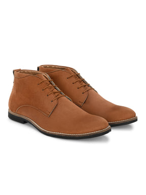 Men's Suede Derby Casual Shoes