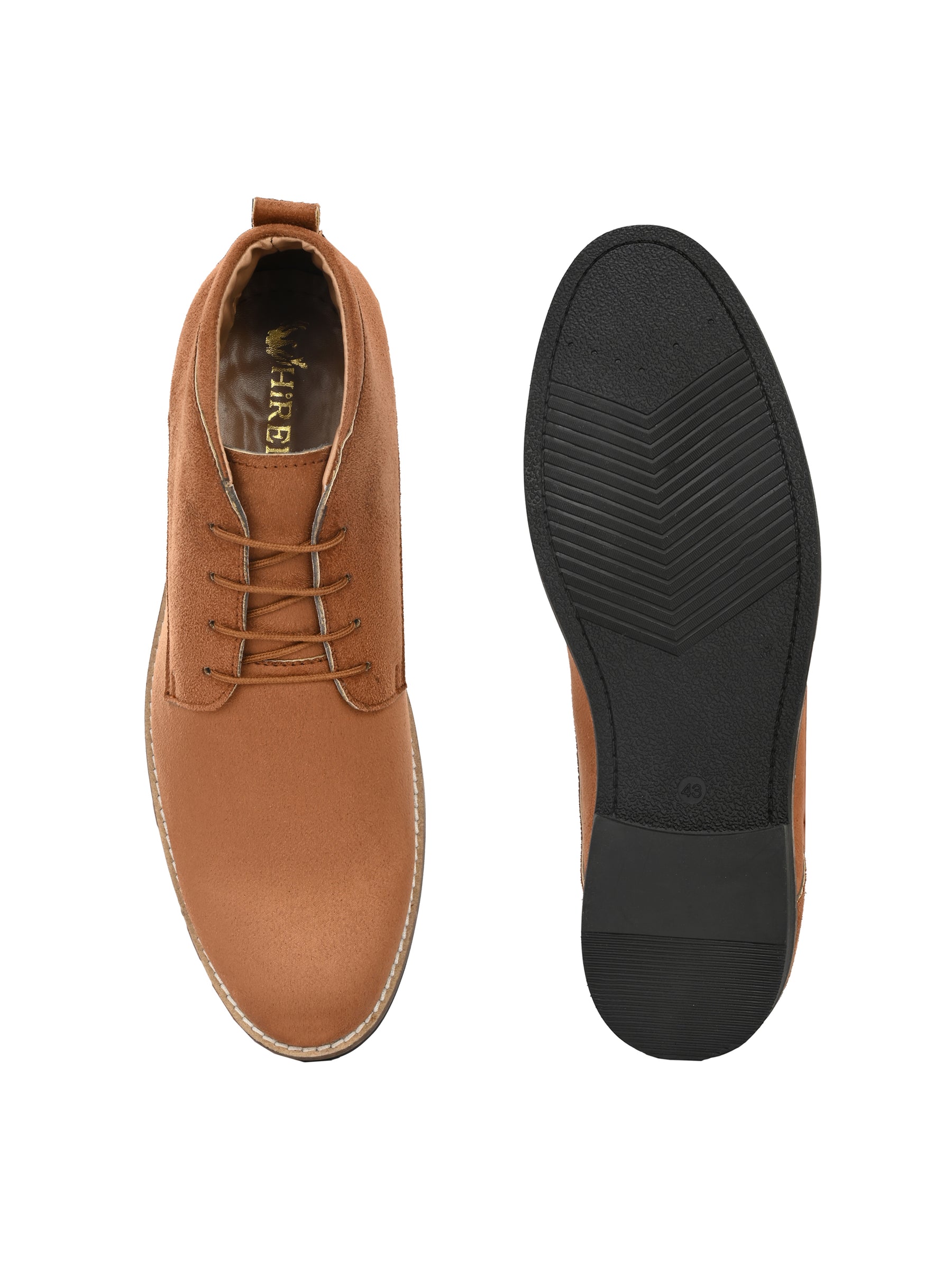 Men's Suede Derby Casual Shoes