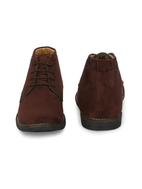 Men's Dark Brown Suede Chukka Boots