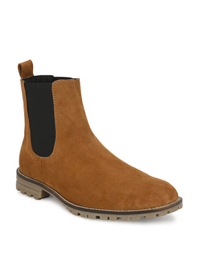 Men's Tan Chelsea Boots