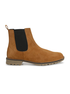 Men's Tan Chelsea Boots