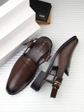 Men's Brown Shoe-Style Sandals