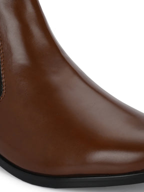 Men's Casual Heeled Chelsea Boots