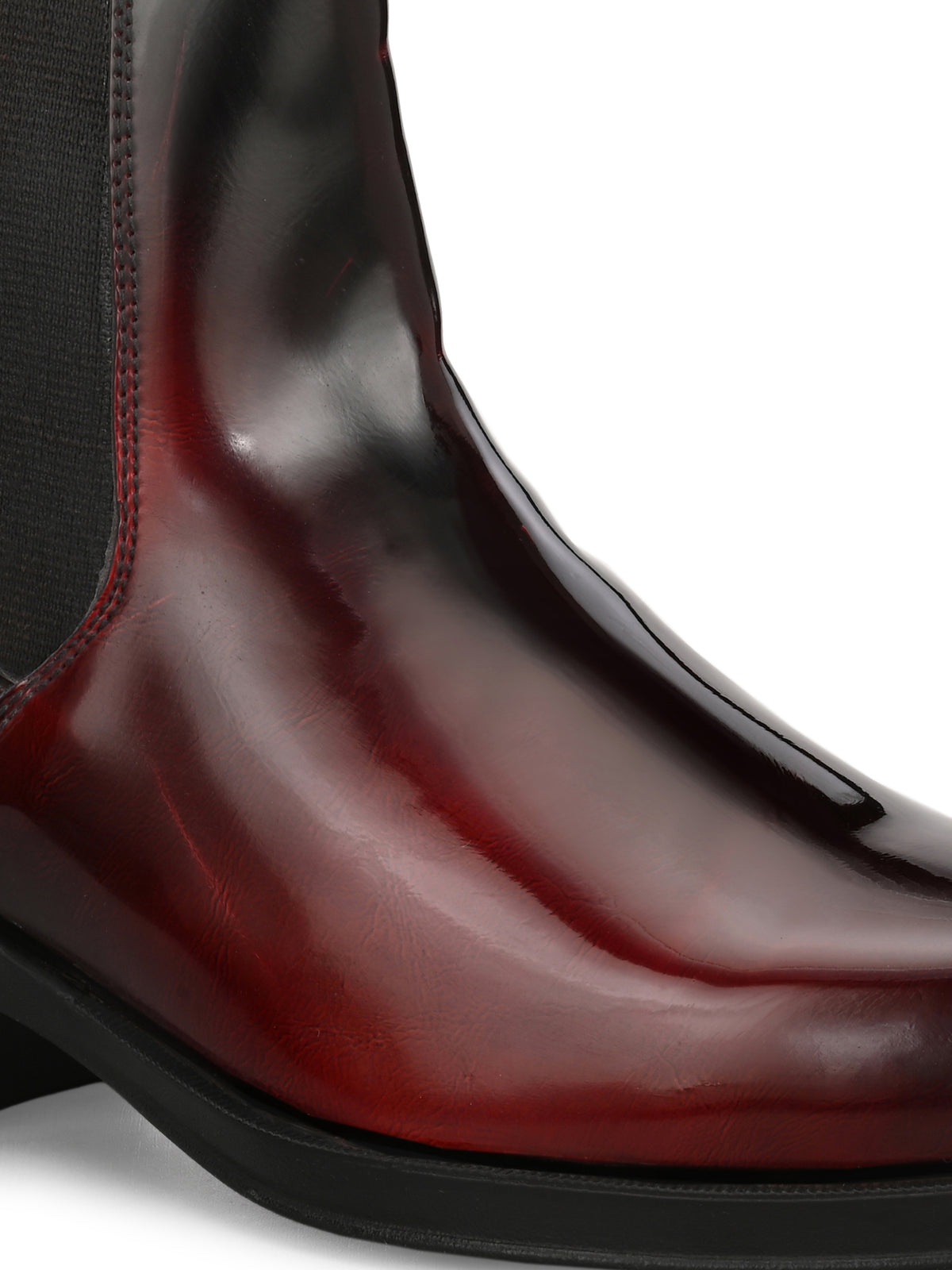 HiREL'S Italian Shape Cuban Heel Chelsea Boots
