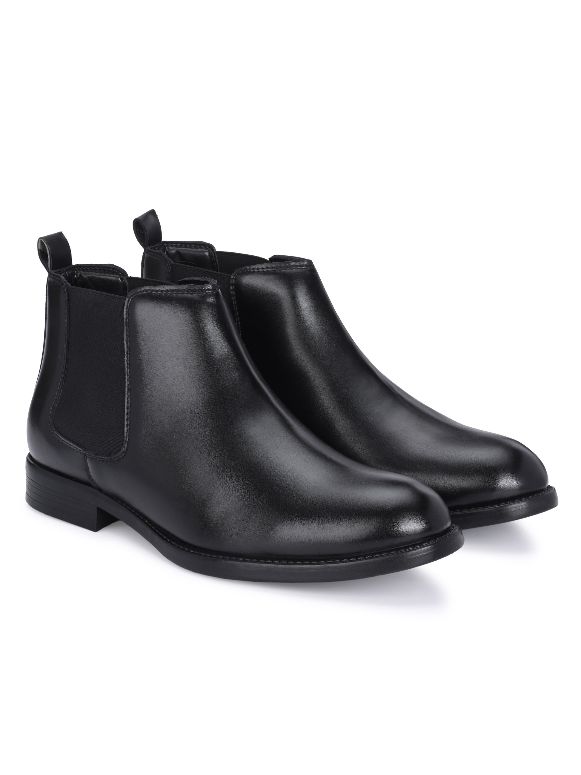 Men's Black Casual Chelsea Boots – HIREL'S