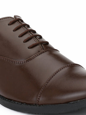 Men's Dark Brown Formal Oxford Shoes