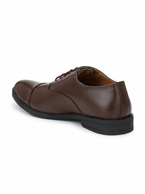 Men's Dark Brown Formal Oxford Shoes