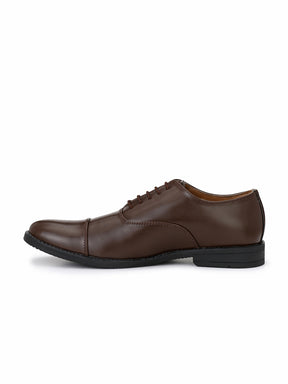 Men's Dark Brown Formal Oxford Shoes