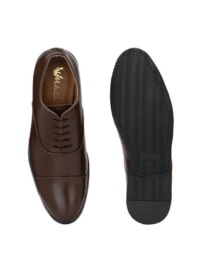 Men's Dark Brown Formal Oxford Shoes